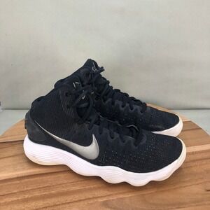 Nike Hyperdunk 2017 Womens Basketball Shoe Black Silver White 897813-001 Size 10